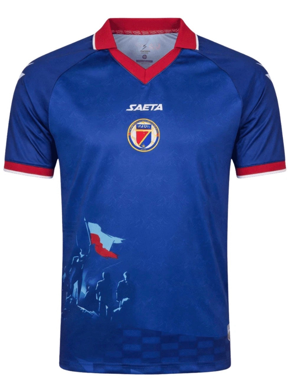 2026  Haiti Soccer Team Fans Jersey Blue